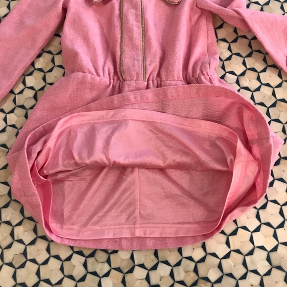 Imoga Pink Knit Holiday Dress size 6 - Picture 4 of 5